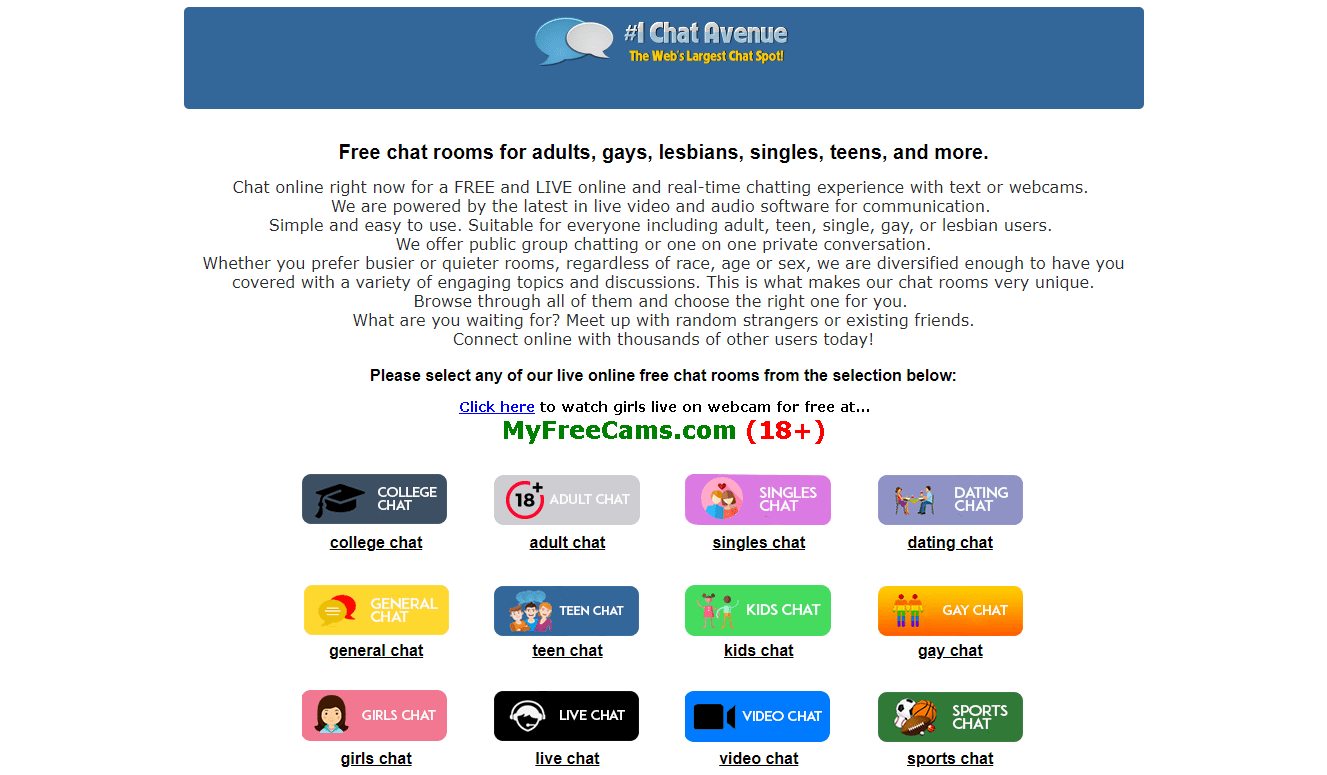ChatRandom and 19+ Best Free Sex Chat Sites Like ChatRandom!