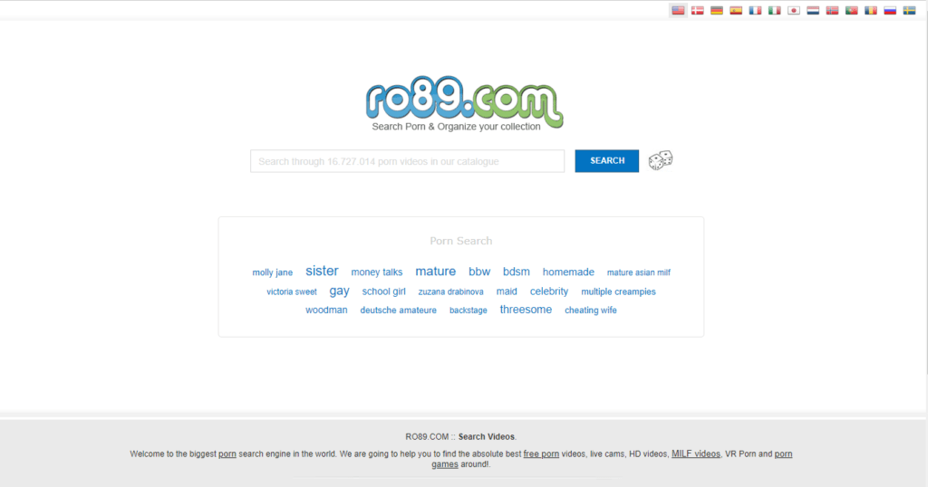 Ro89 & 13+ Los mejores sitios de bÃºsqueda de porno gratis similares a Ro89. com! - Â¡PornGuy!