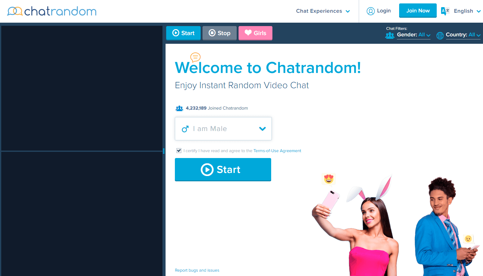 ChatRandom and 19+ Parhaat ilmaiset seksi-chat sivustot kuten ChatRandom!