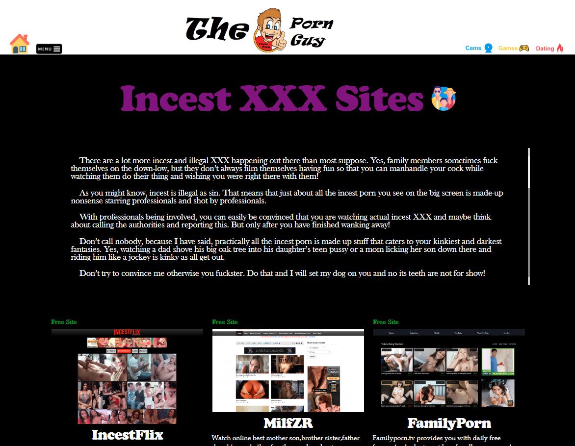 1172px x 910px - MilfZR & 10+ Best Free Incest XXX Sites - ThePornGuy