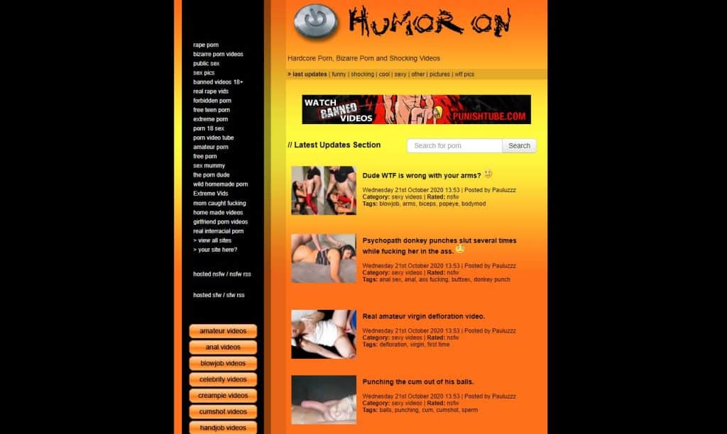 1024px x 612px - Humoron & 7+ Best Funny Porn Sites Similar To Humoron.com!