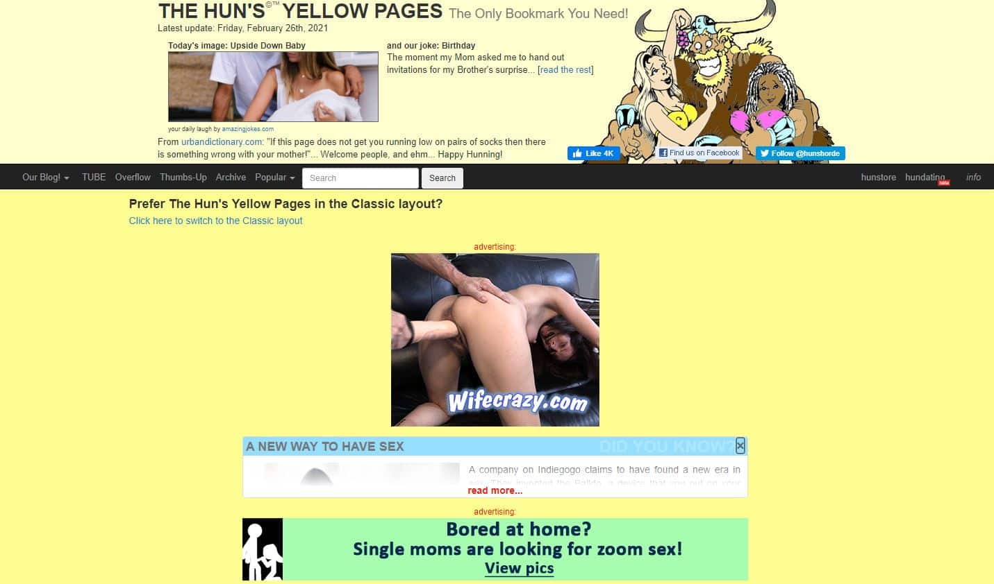 The huns yellowpages