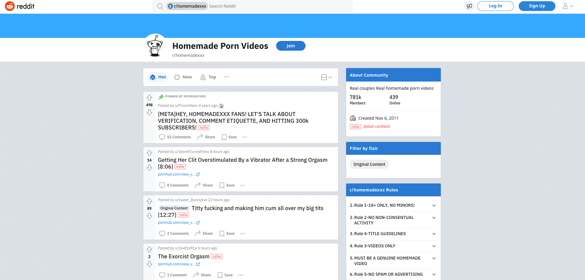 Reddit Homemade Xxx - Reddit Homemade XXX & 21+ Homemade Porn Sites like r/HomemadeXXX