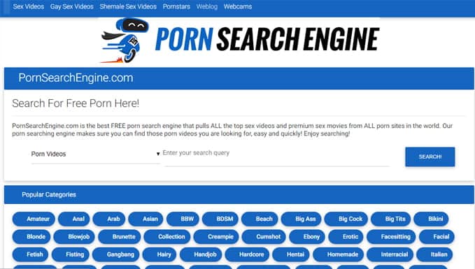 Search Engine Porn - 19+ Porn Search Engine sites, Free Porn Search engine list!
