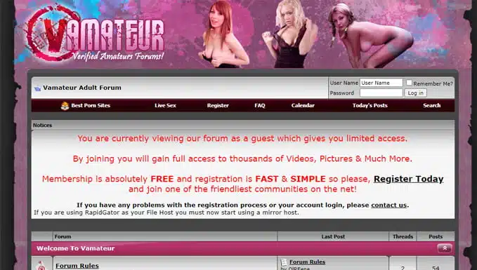 sites pornographiques aléatoires, Sites pornographiques aléatoires