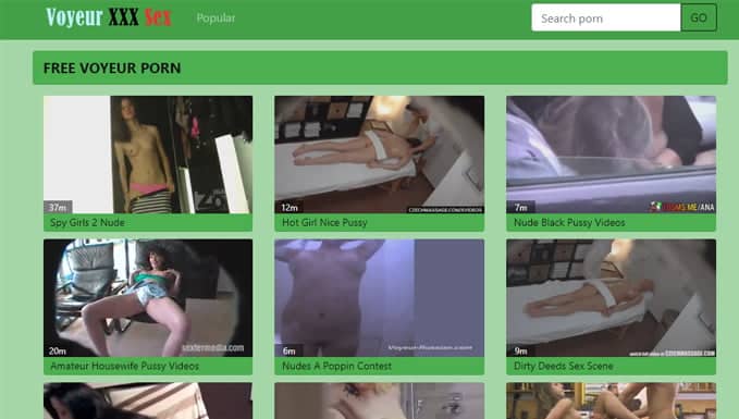 15+ Free Voyeur Porn Sites - Best Voyeur sites | The Porn Guy!