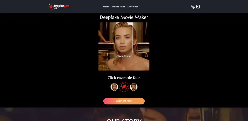 legjobb deepfake pornó oldalak, DeepFake pornó oldalak